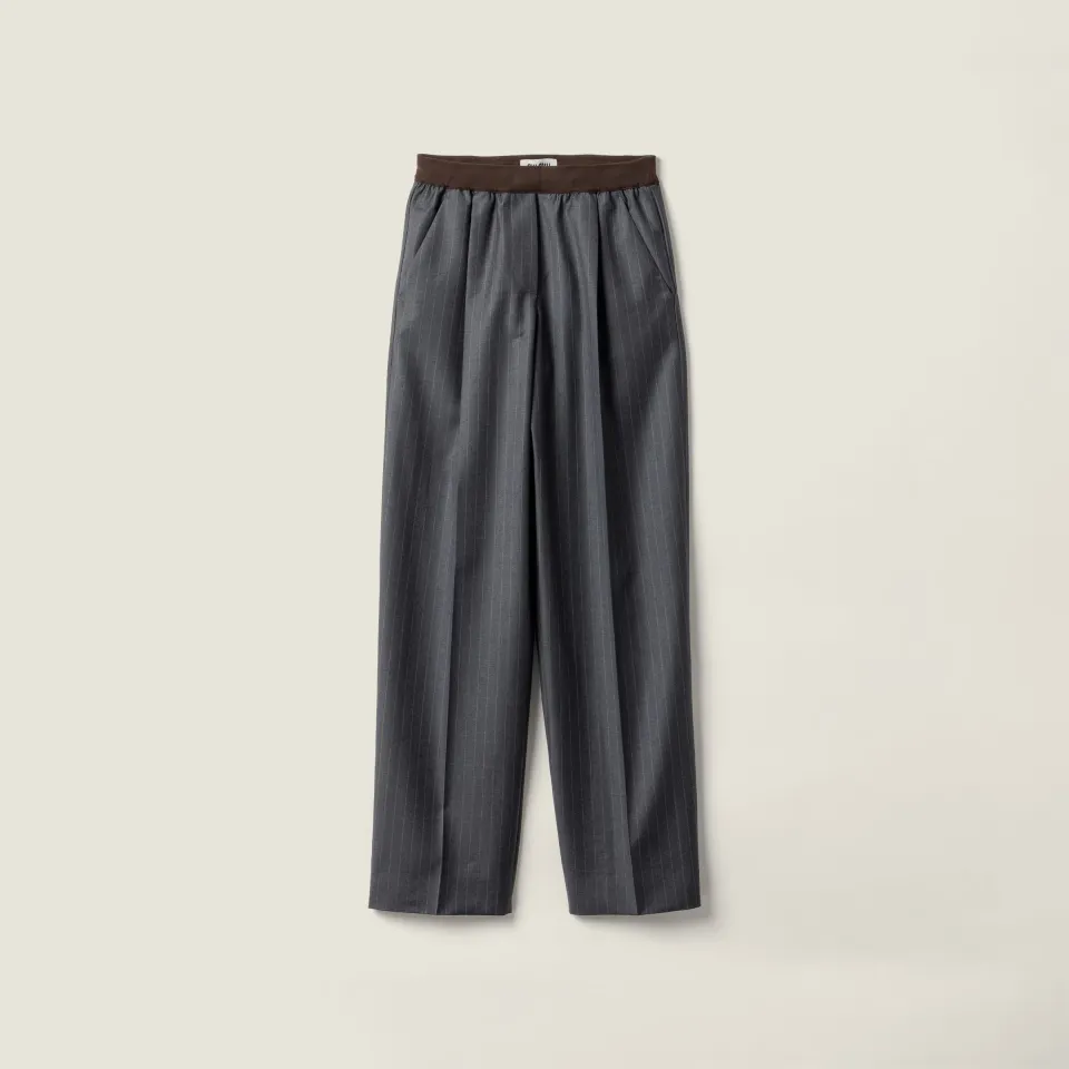 Pinstripe pants