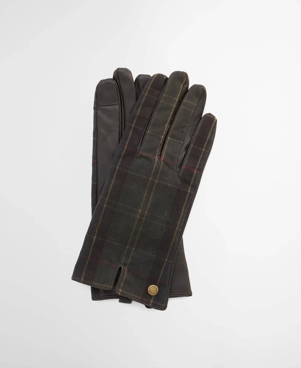 Scarlet Tartan Gloves