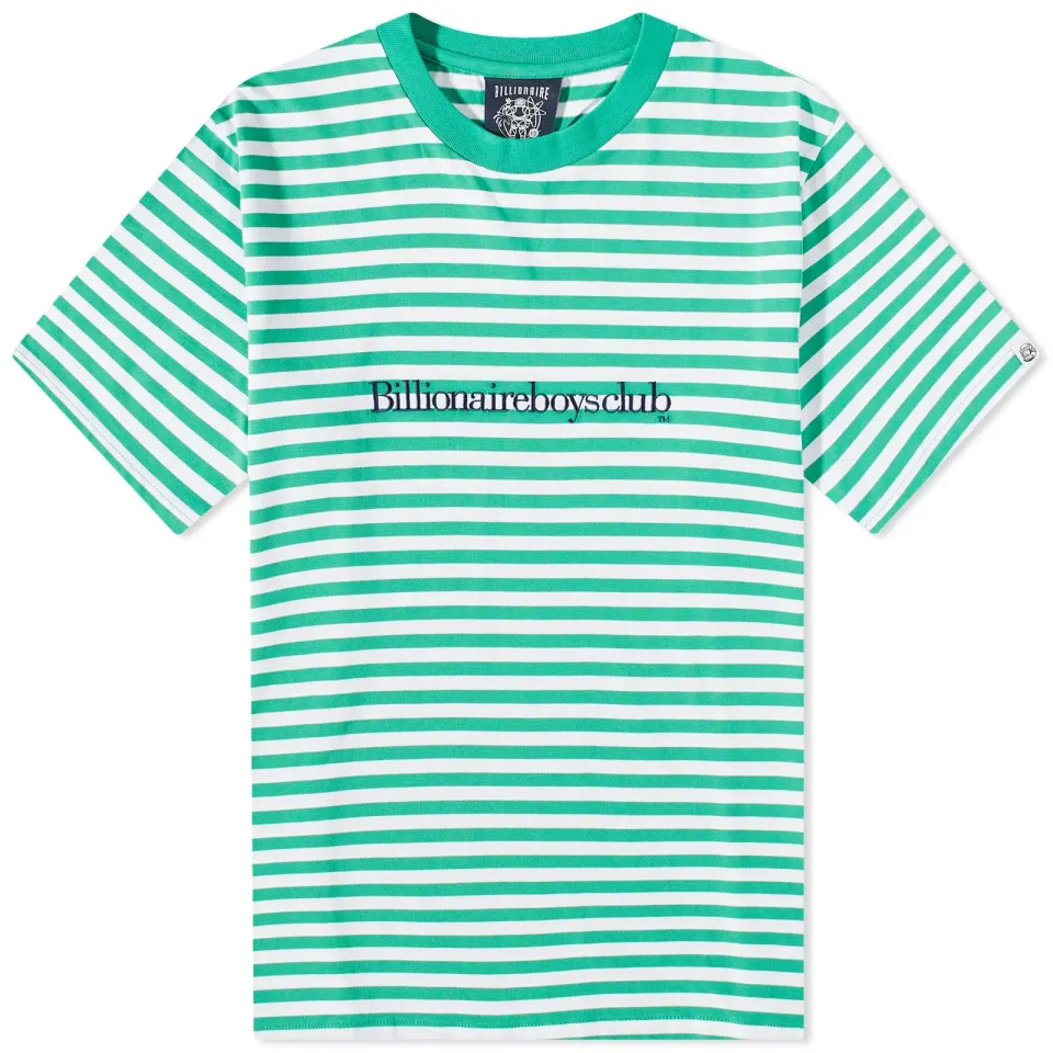 Serif Logo Stripe T-Shirt