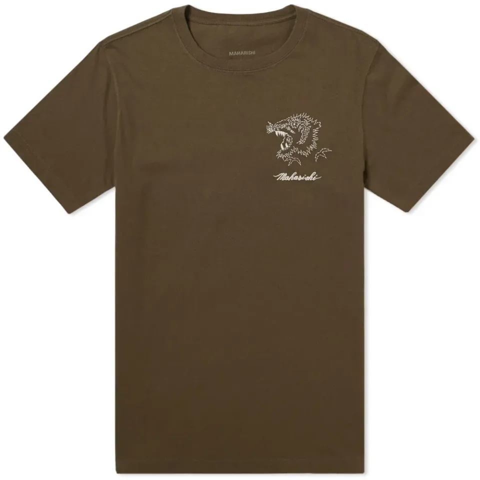 Chest Embroidered Tiger Tee