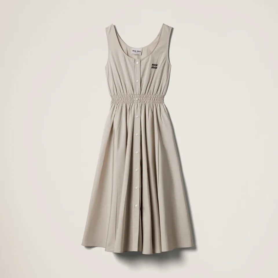 Poplin dress