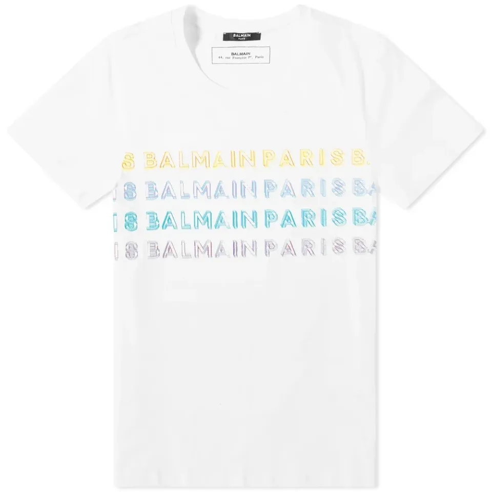 Multicoloured Logo Tee