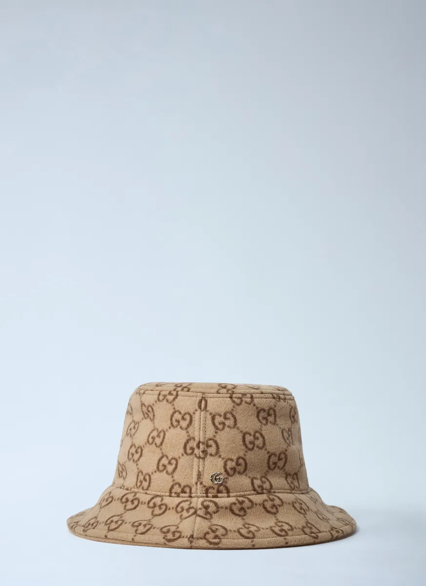 Logo Motif Bucket Hat