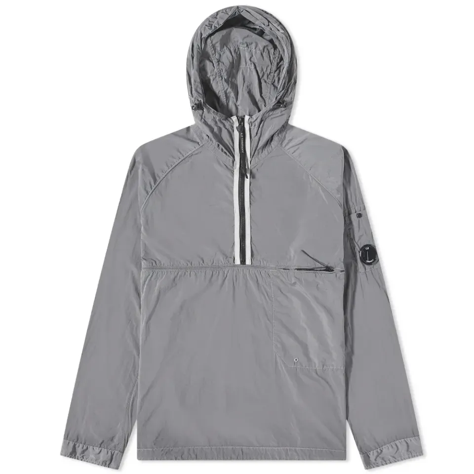 Popover Hooded Overshirt