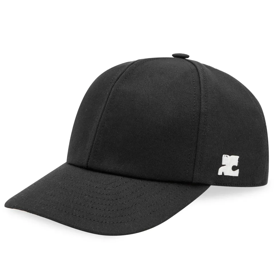 Courrèges Cotton Signature Cap