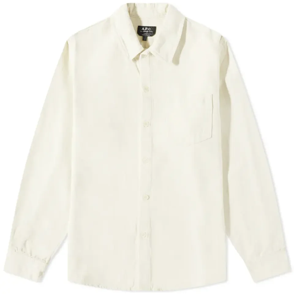 A.P.C. Victorio Denim Logo Overshirt