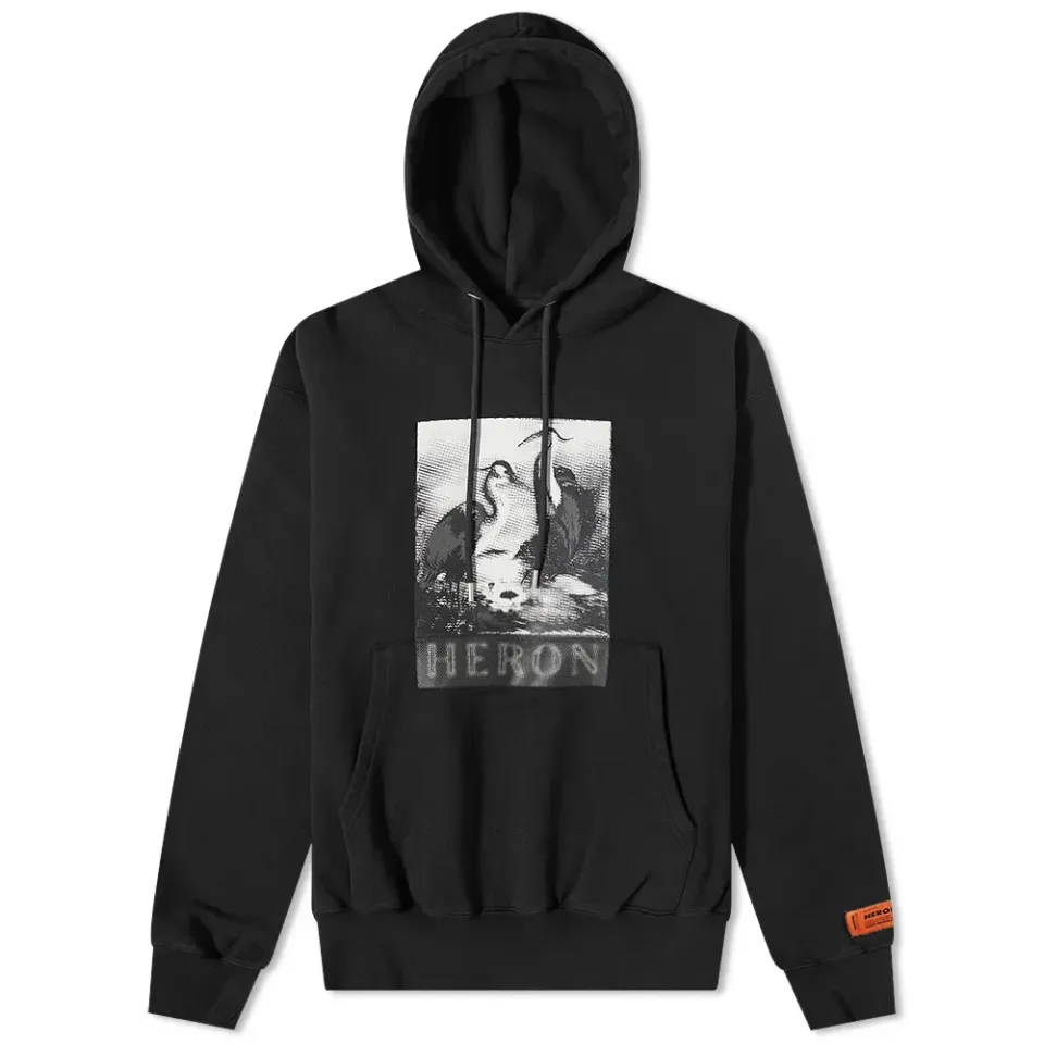 Half Tone Heron Hoodie