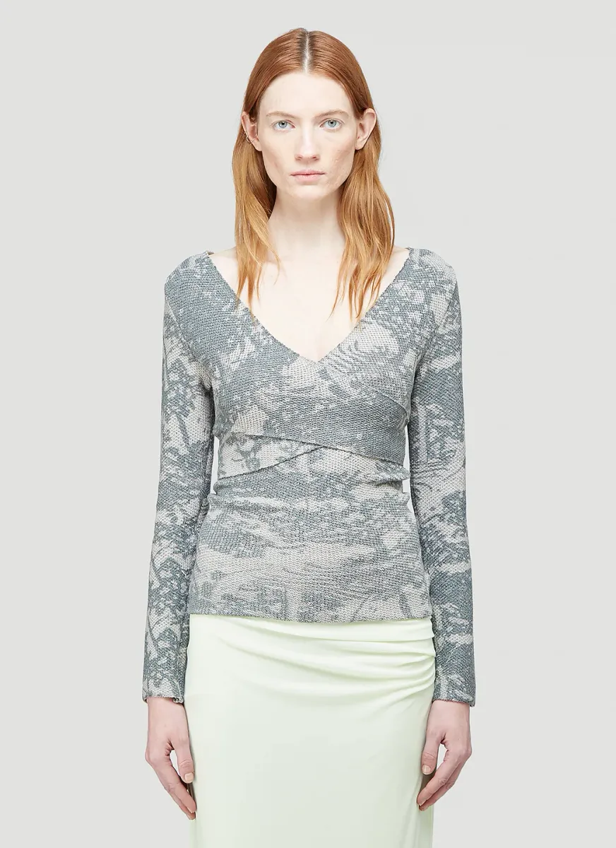 Poison Wrap Top