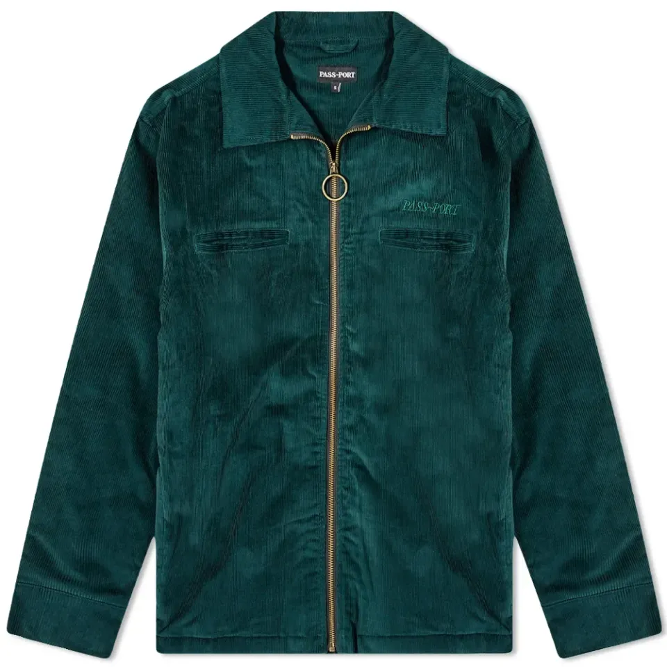 Cord Zip Up Jacket