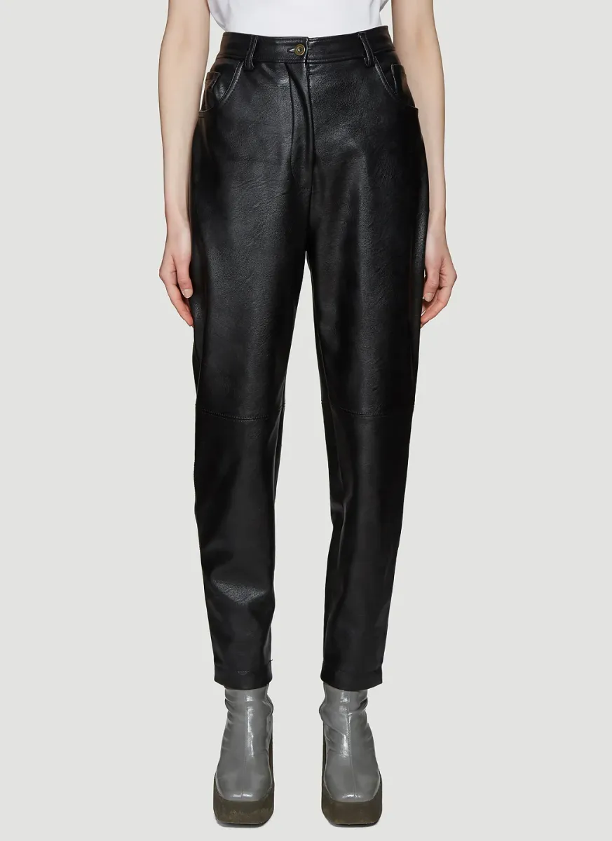 Hailey Faux Leather Trousers