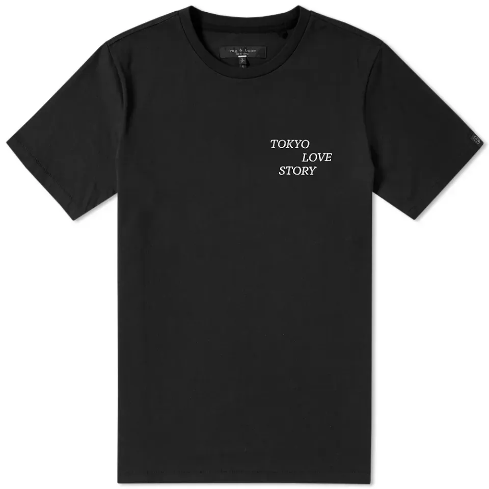 Tokyo Love Story Embroidered Tee