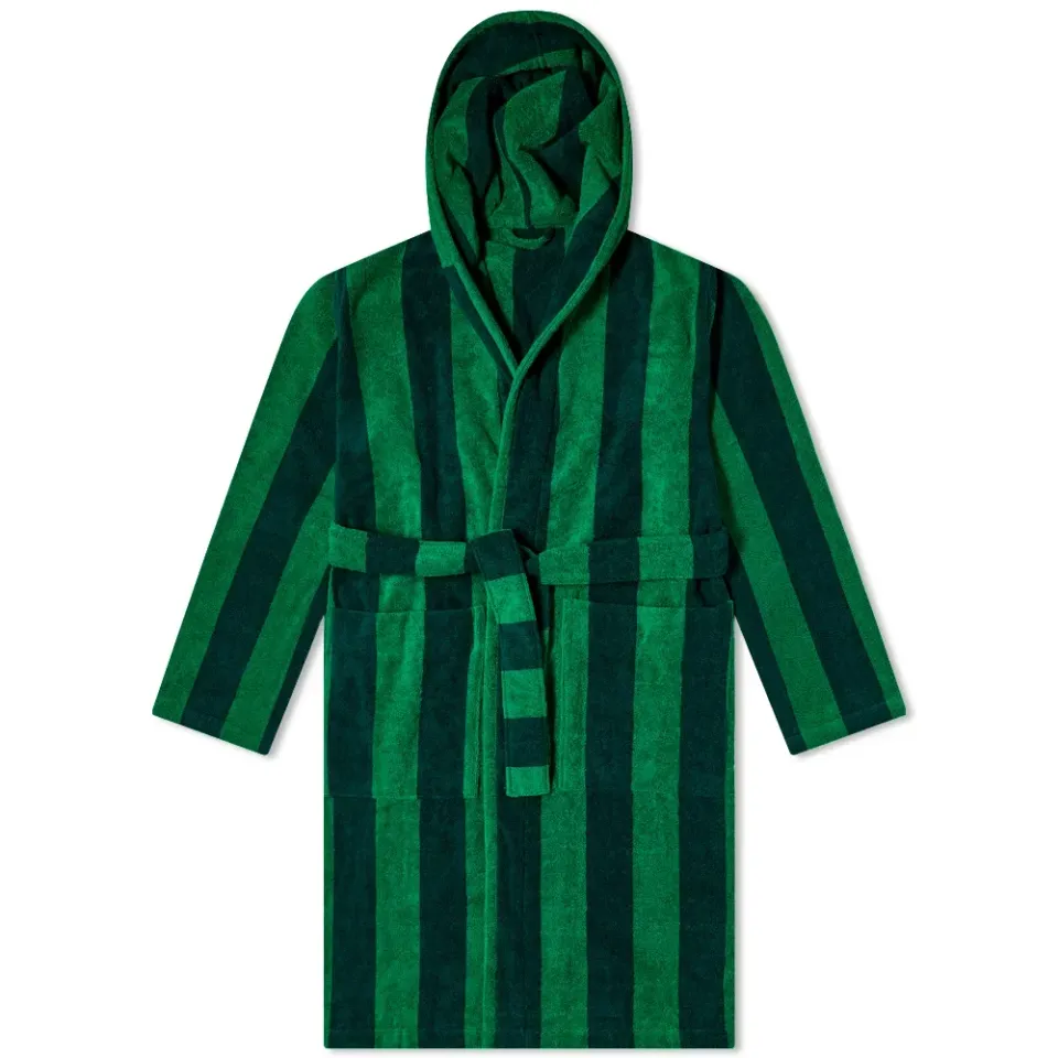Terry Hooded Bathrobe