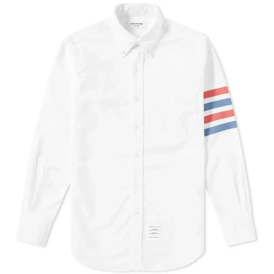 Woven Arm Stripe Oxford Shirt