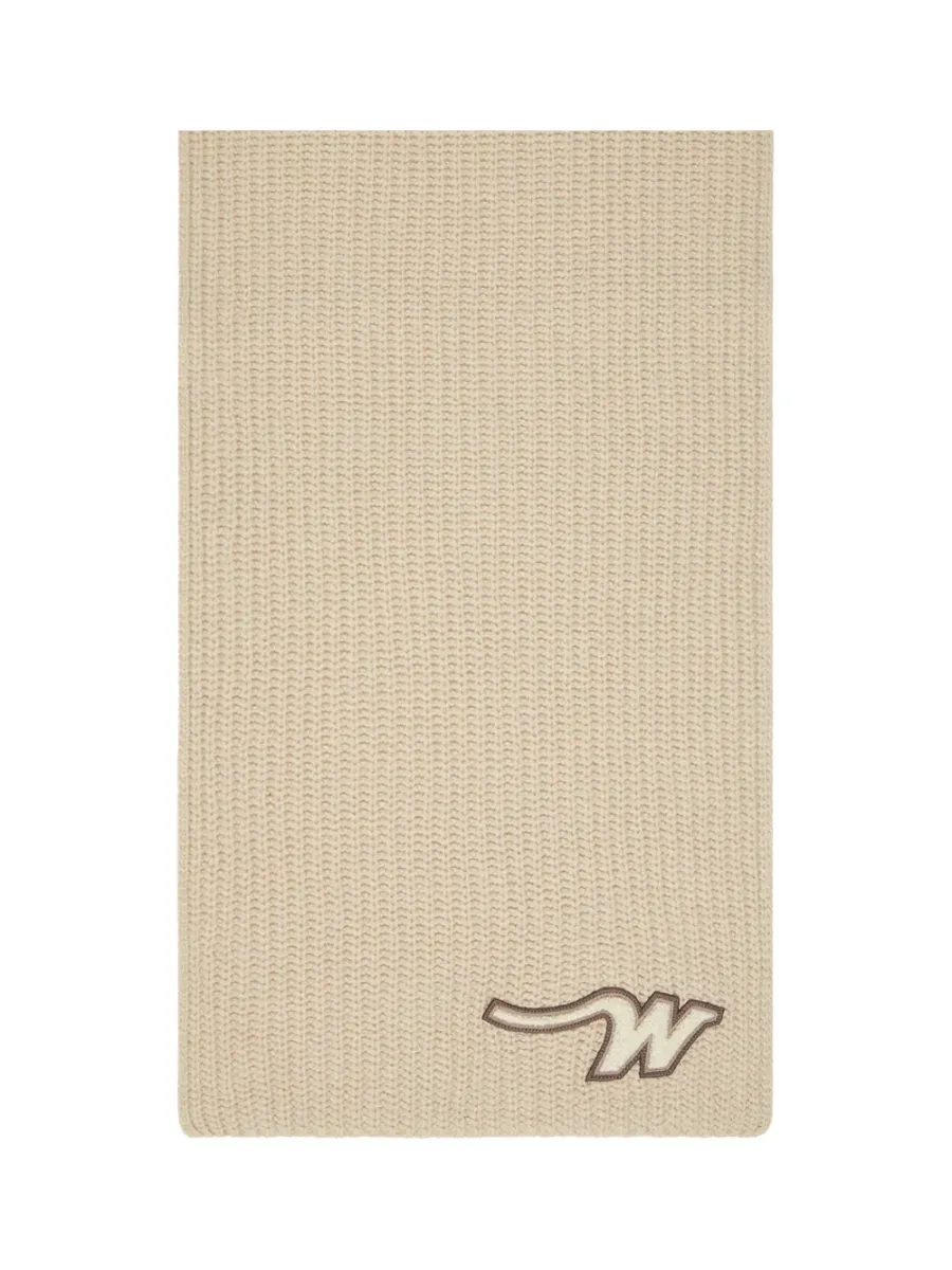 Bardies Wool Scarf Ivory