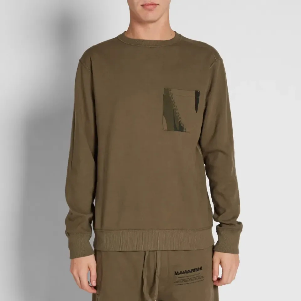 Reversible Camo Crew Sweat