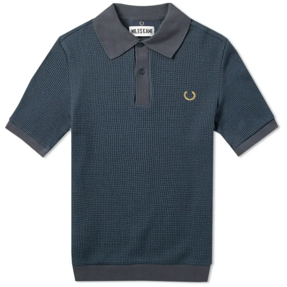 Fred Perry x Miles Kane Mesh Pique Polo Shirt