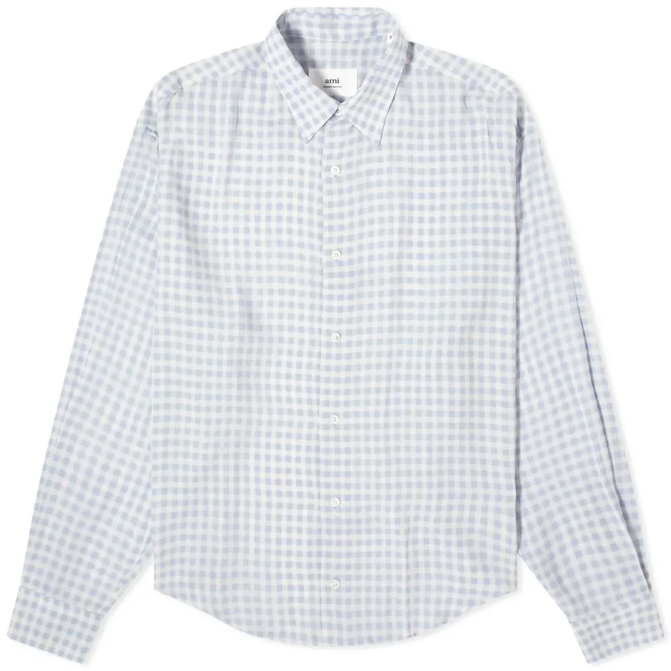 Boxy Fit Check Shirt