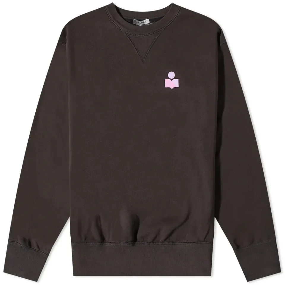 Mike Small Tie Dye Logo Crew Sweat