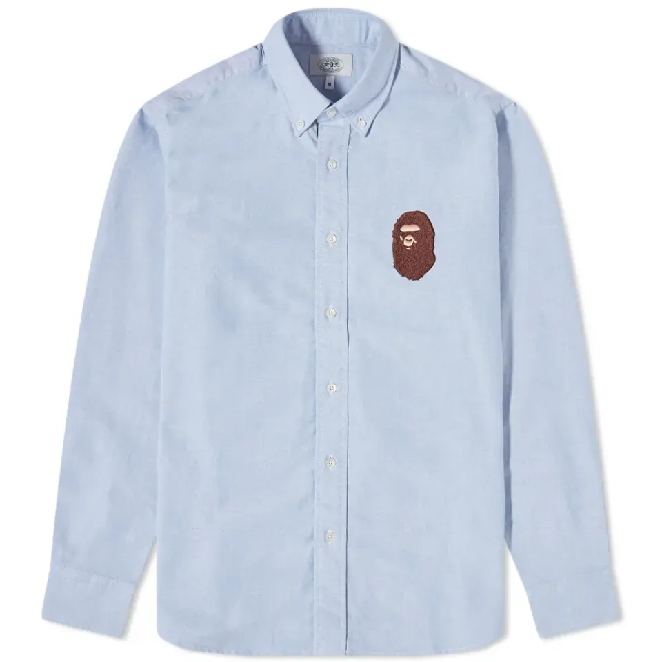 Large Ape Head Oxford BD Shirt