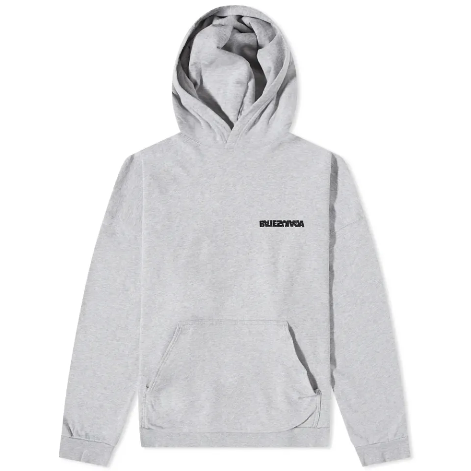Back Logo Popover Hoodie