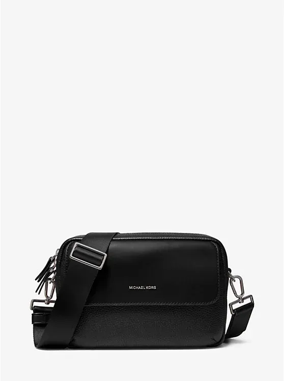 Hudson Pebbled Leather Crossbody Bag
