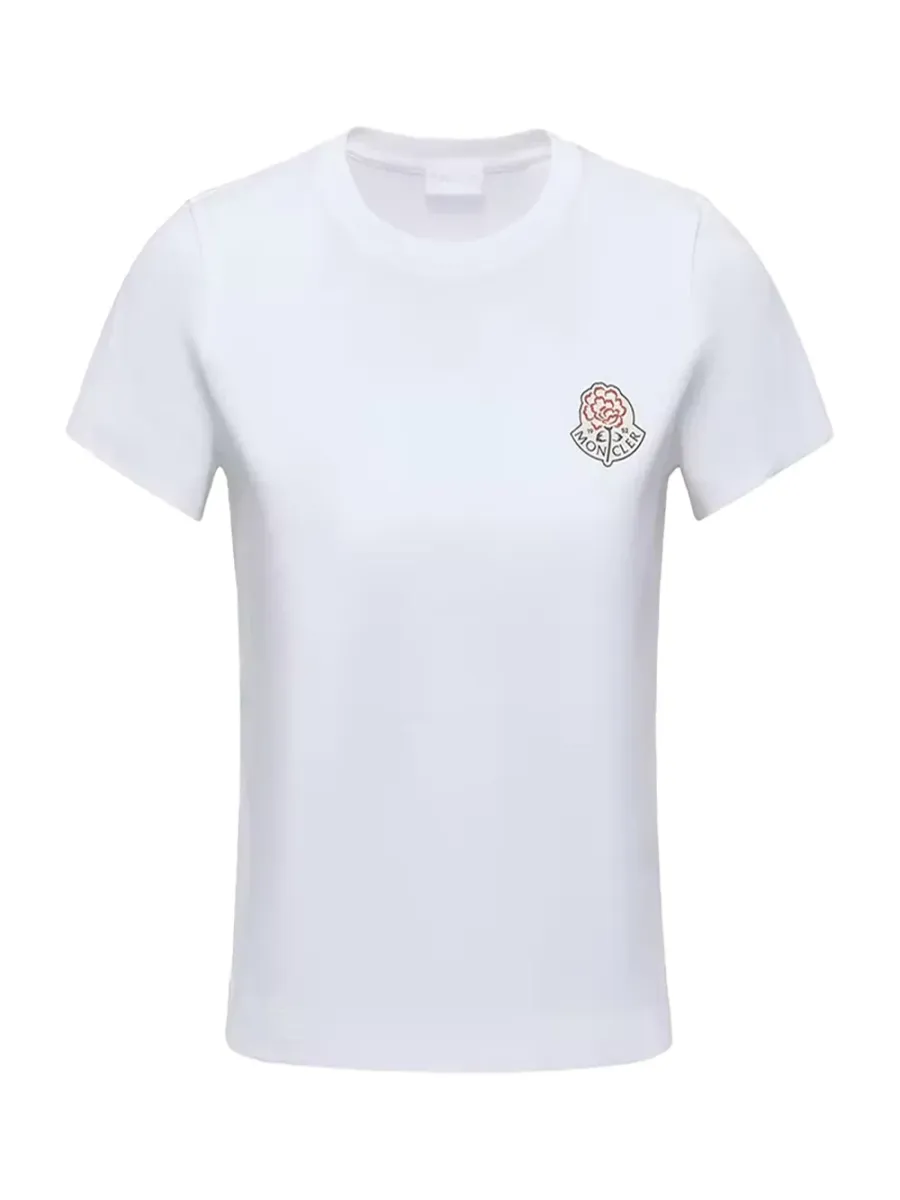 Women Logo Cotton t-shirt White