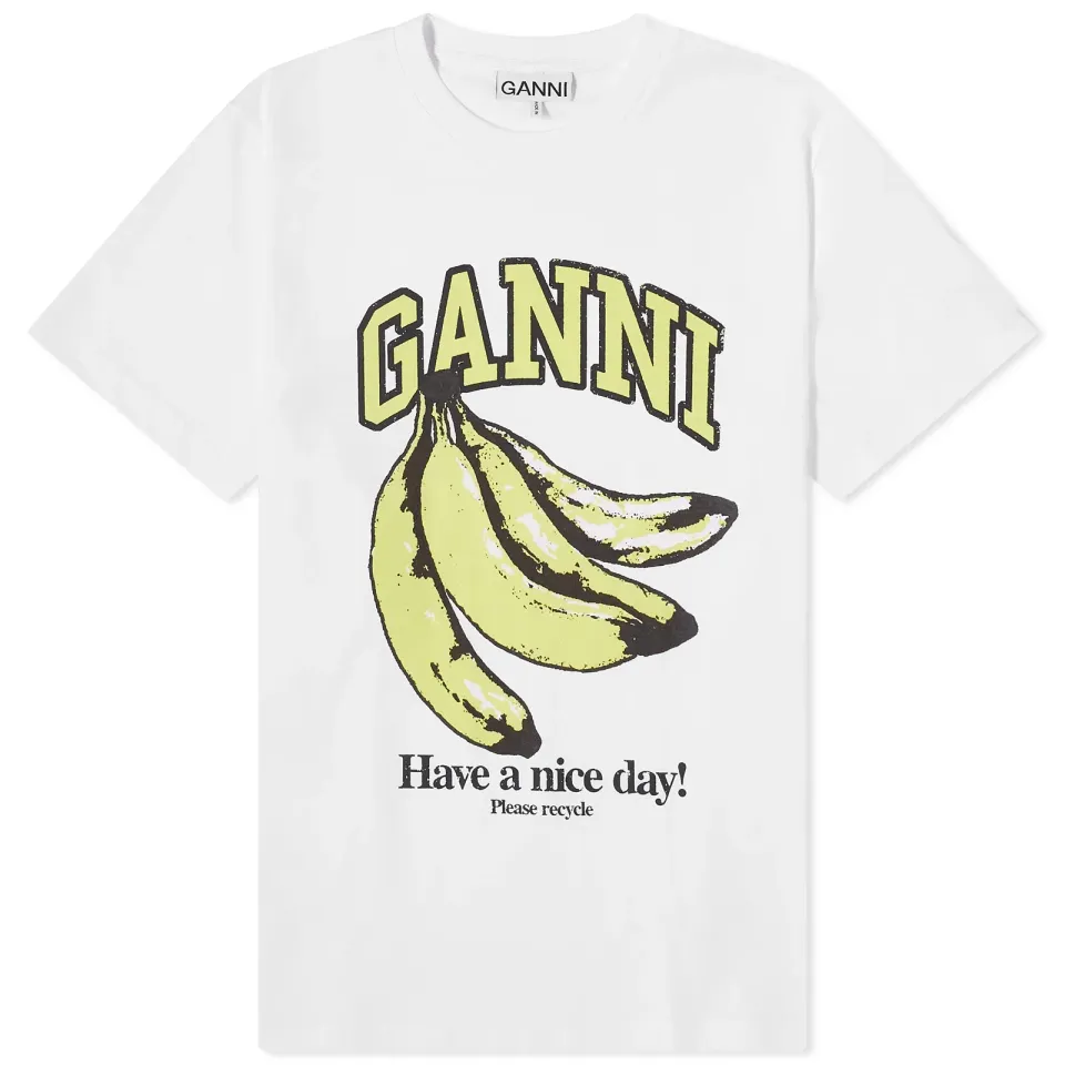 Basic Jersey Banana Relaxed T-Shirt
