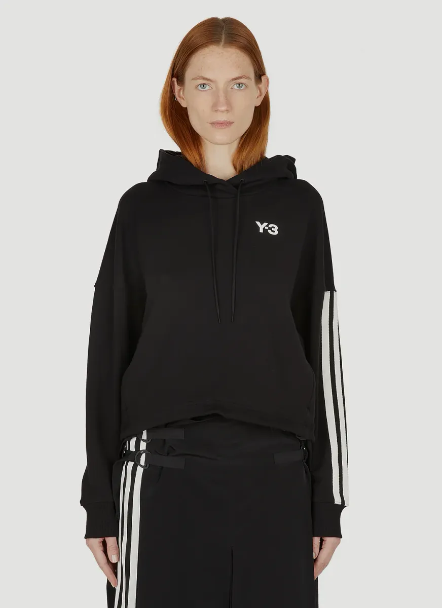 Three Stripe Hooded Sweatshirt