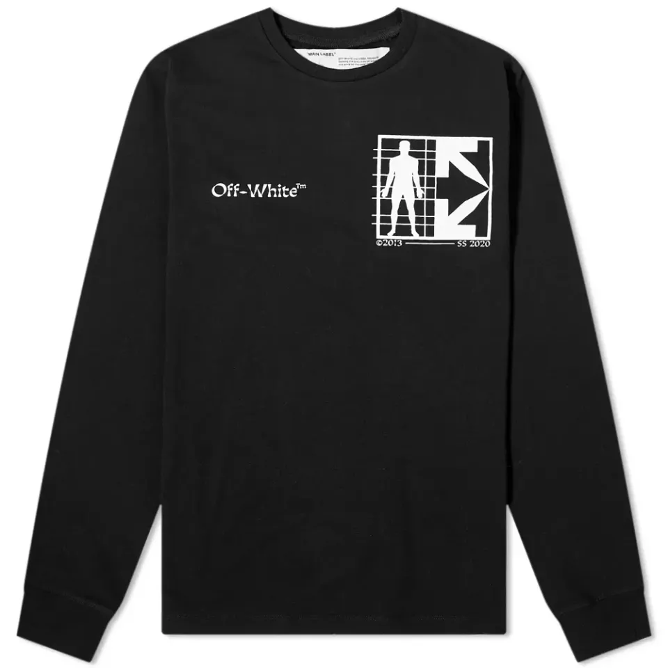 Long Sleeve Half Arrow Man Tee