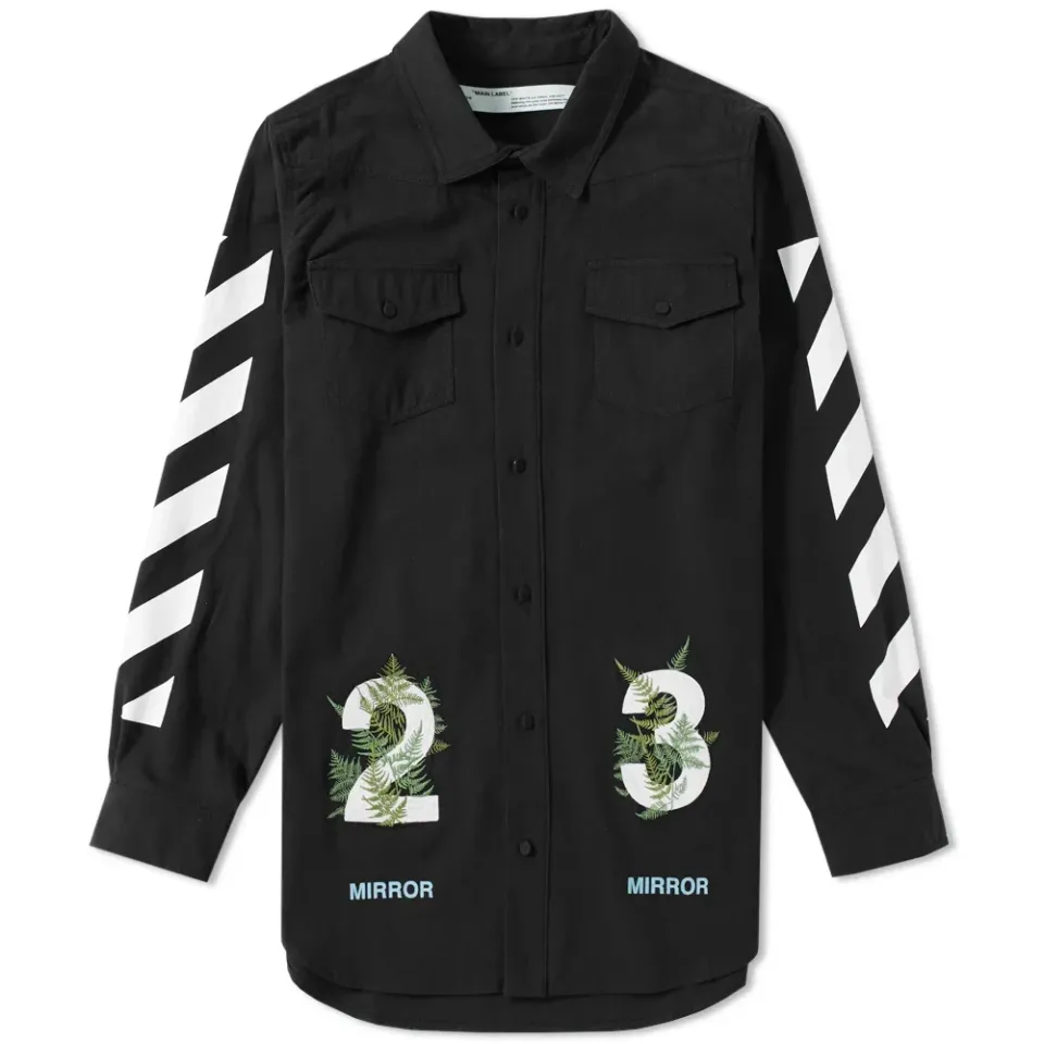 Diagonals Fern Shirt