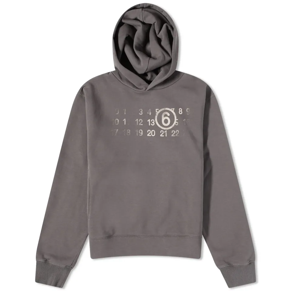 Distressed Logo Hoodie
