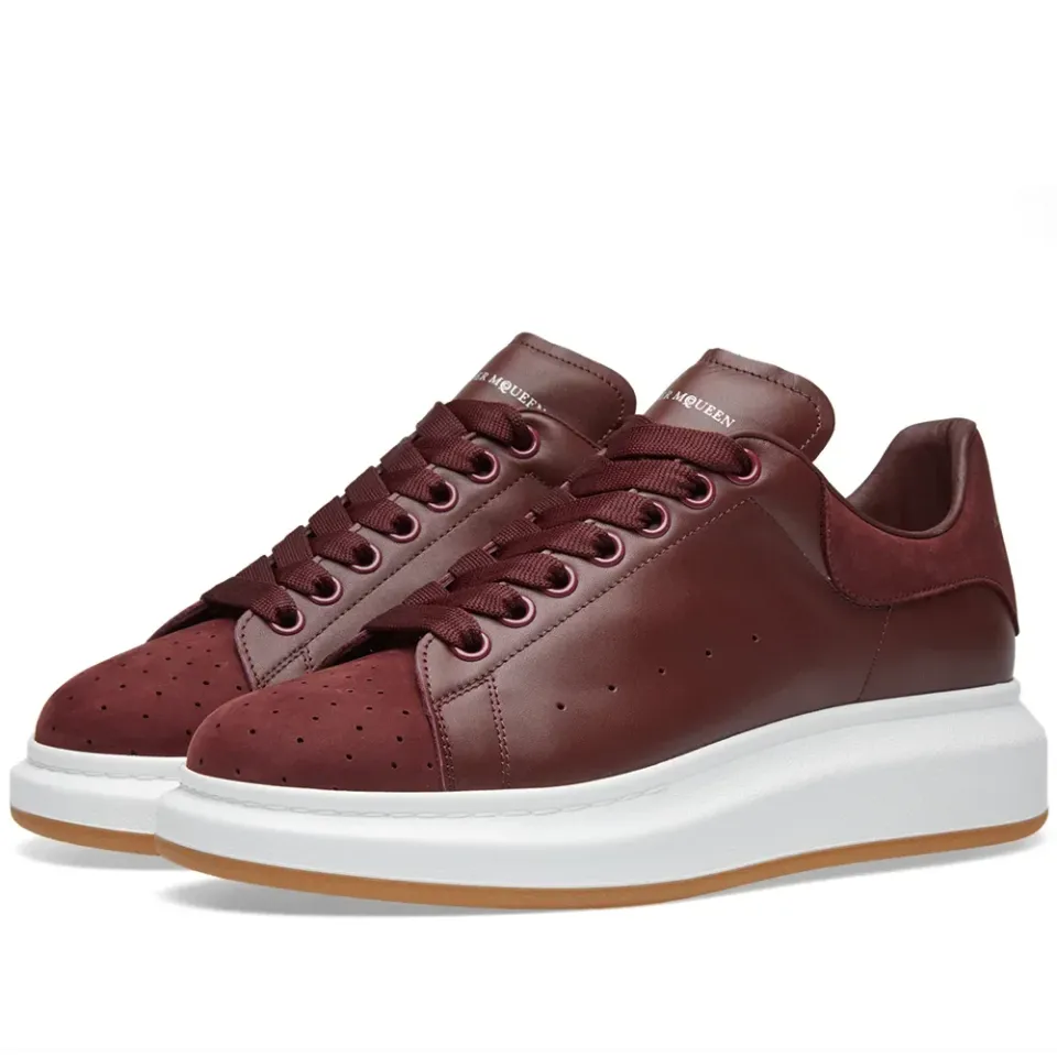 Perforated Wedged Sole Sneaker