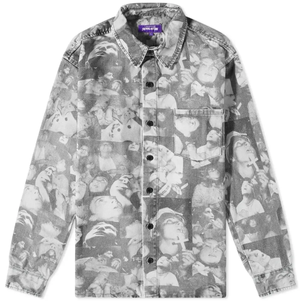 Praying Kids AOP Twill Shirt