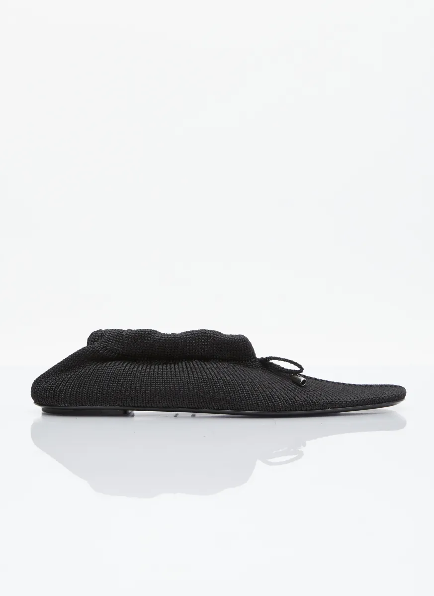 The Knitted Ballerina Flats