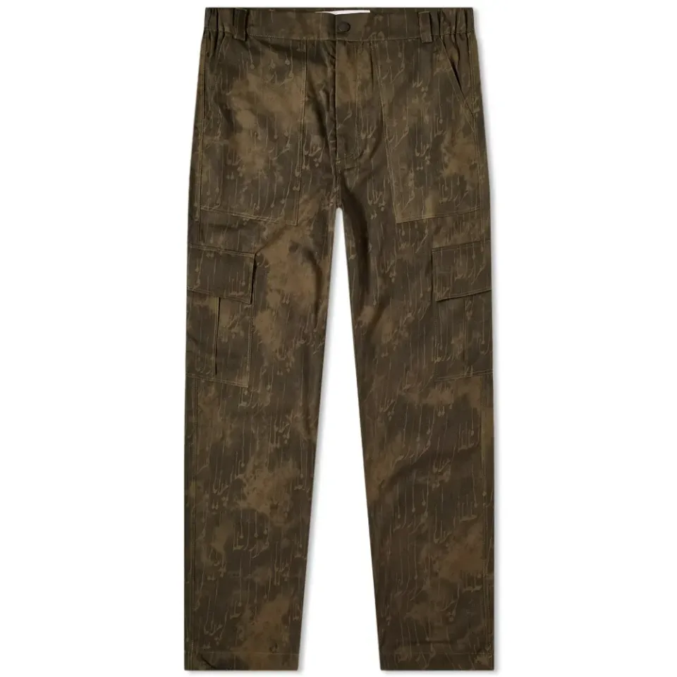 Print Army Pant