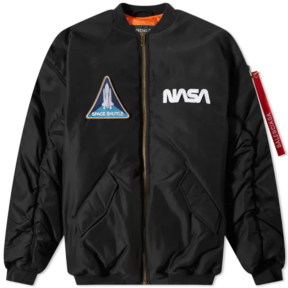 NASA Oversized Bomber Jacket