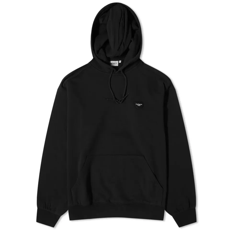 Hooded Heart Patch Sweat