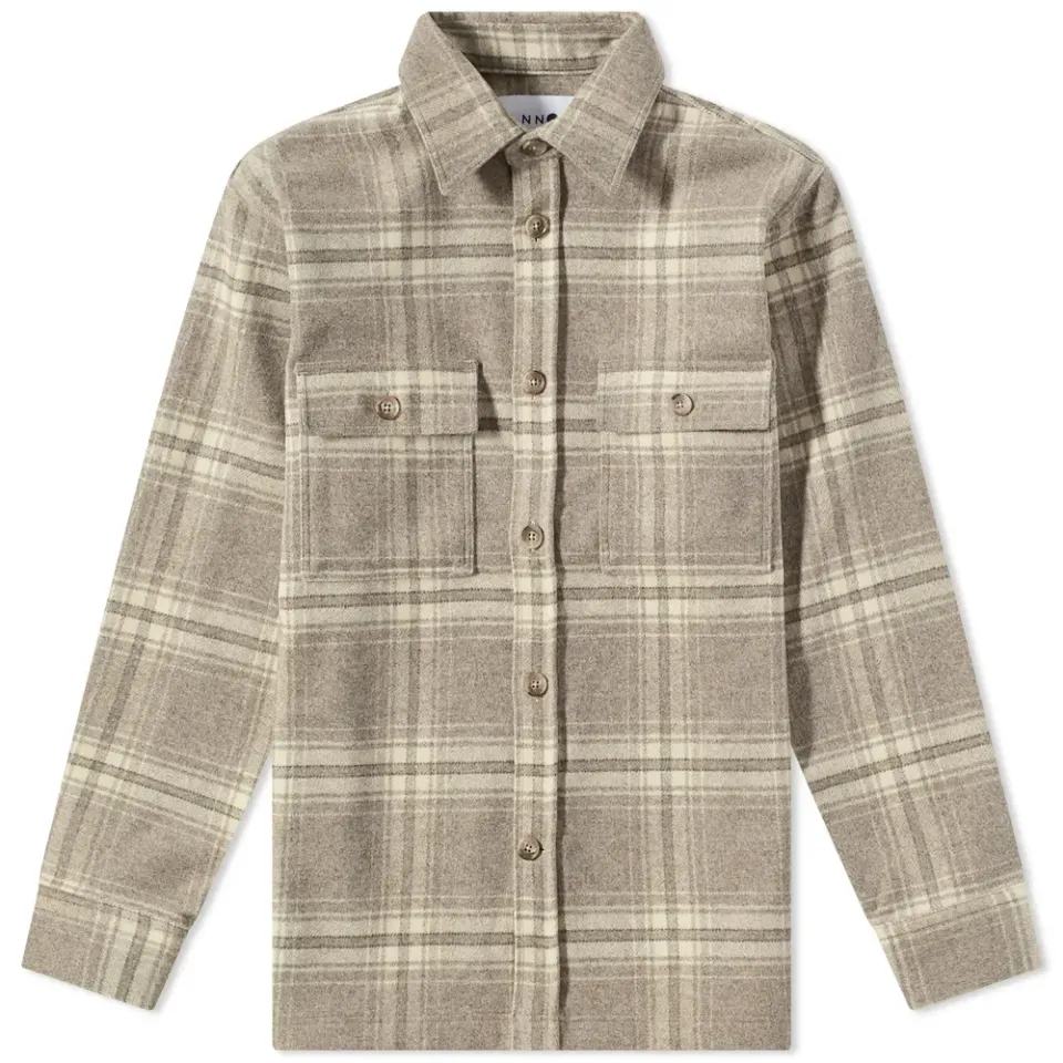 Soren Check Wool Overshirt