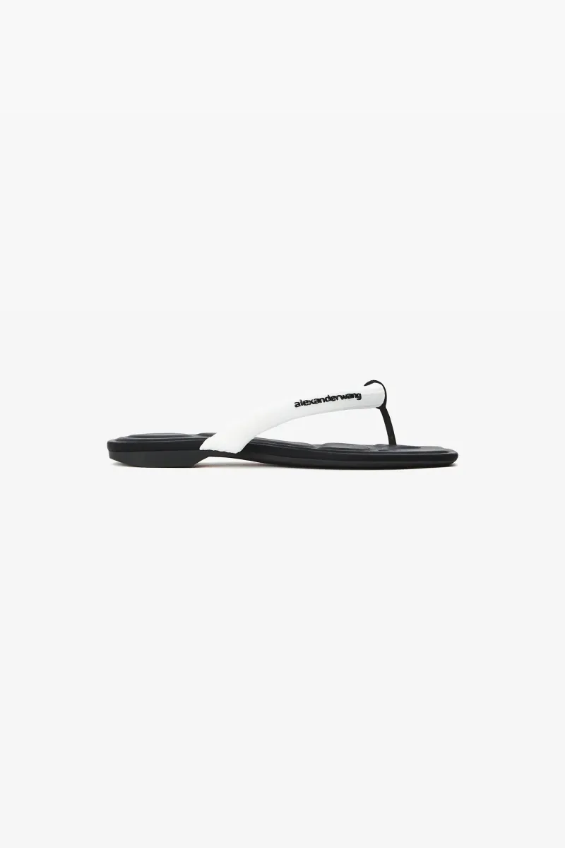 JENNA TUBULAR FLAT THONG SANDAL
