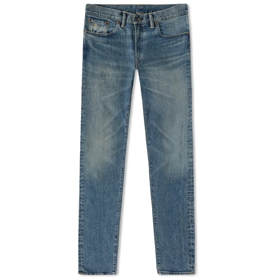 Slim Narrw Zip Full Length Slim Jeans