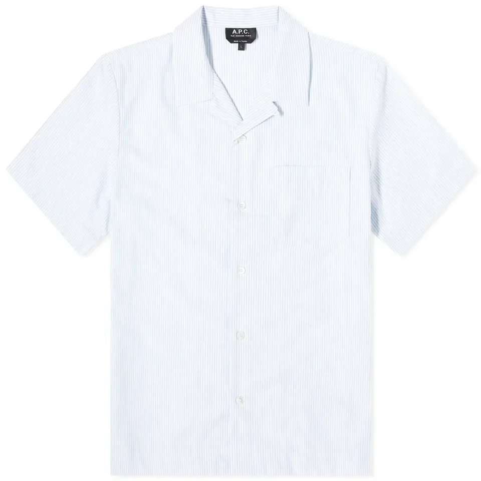 A.P.C. Lloyd Stripe Vacation Shirt
