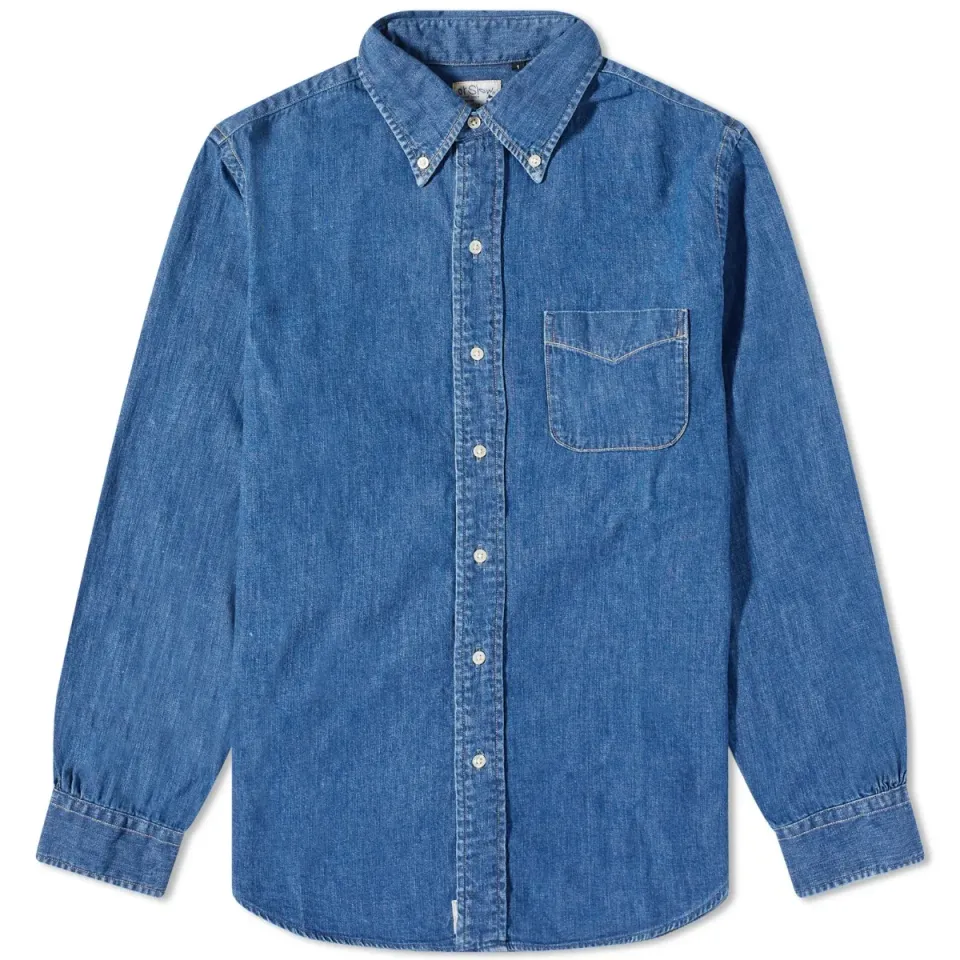 Button Down Denim Shirt