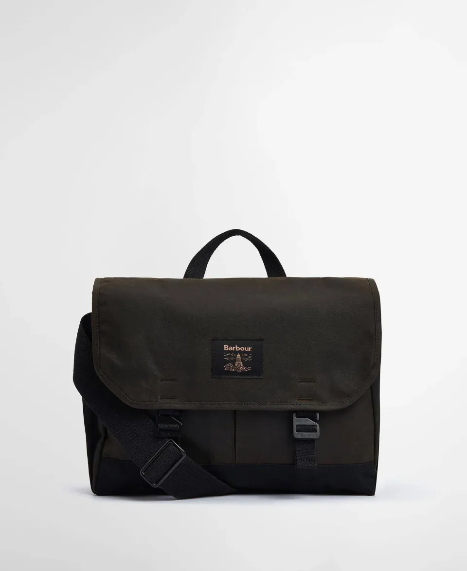Field Waxed Satchel