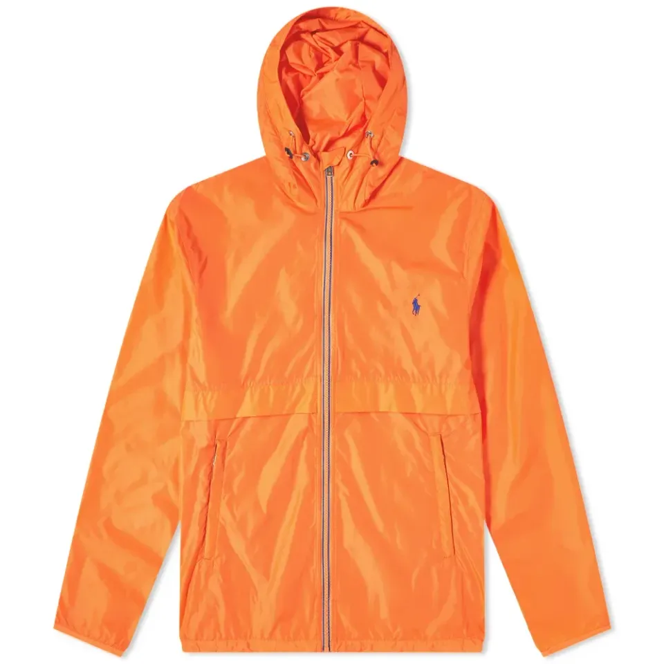 Nylon Hooded Windbreaker