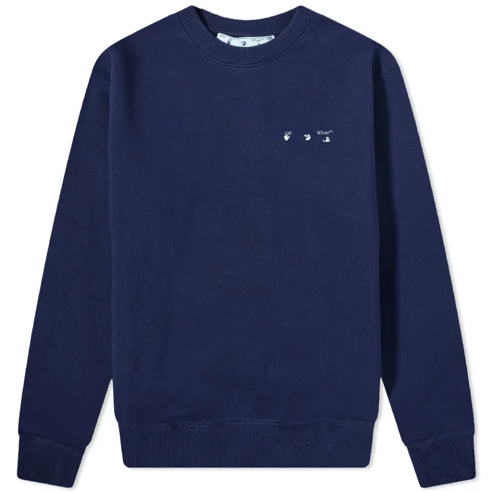 OW Arrow Logo Slim Crew Sweat