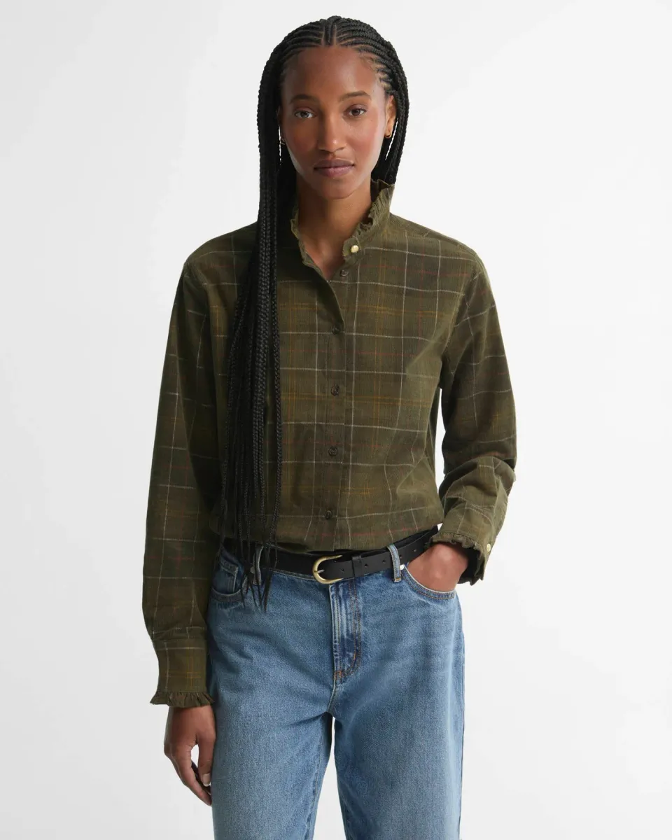 Shae Tartan Relaxed Shirt