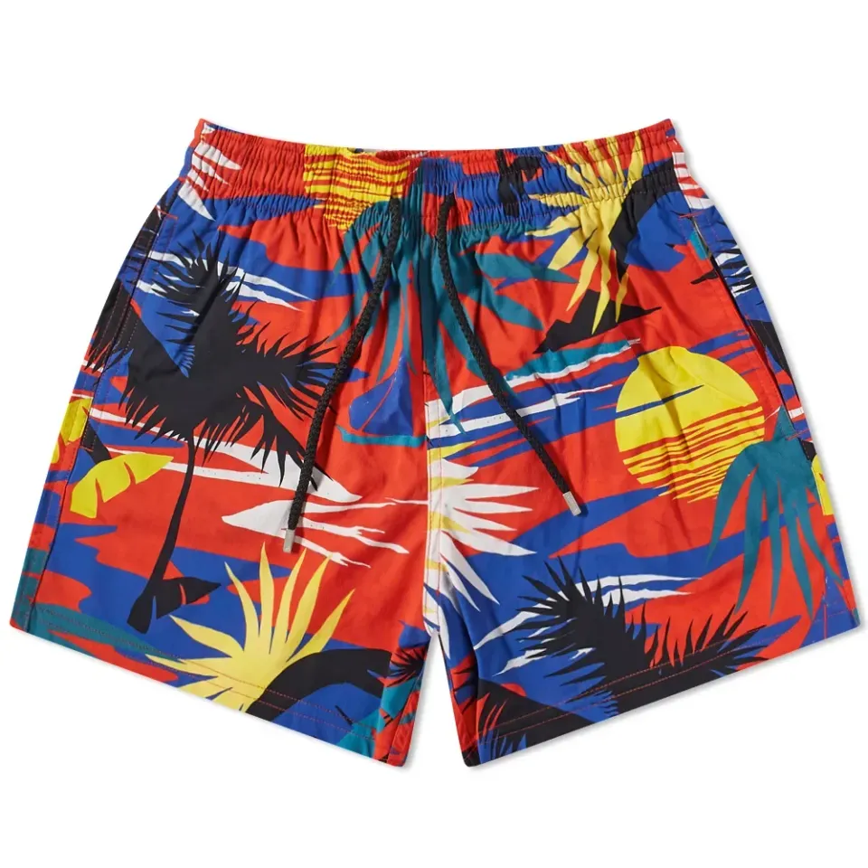 x Vilbrequin Hawaiian Swim Shorts