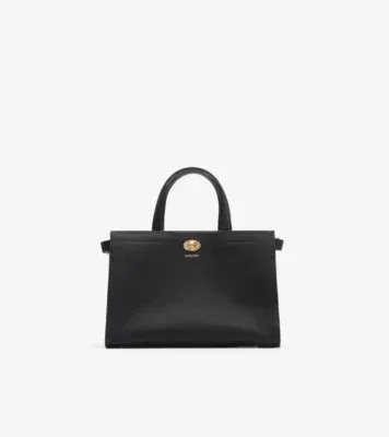 Small Cotswolds Tote in Black - Women, Leather