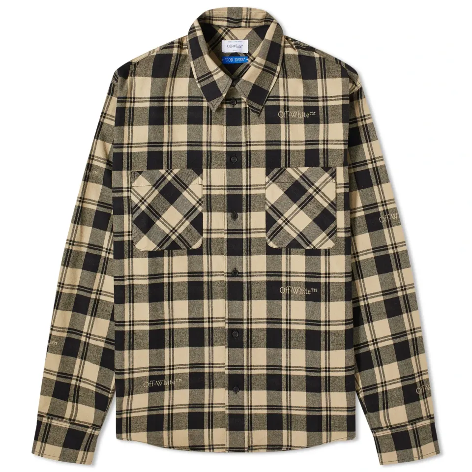 Logo Check Flannel Shirt