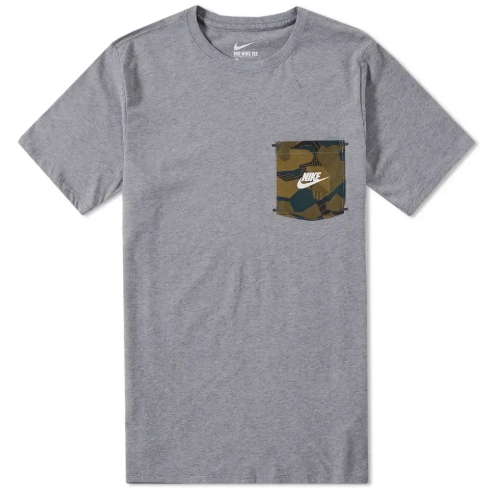 Drop Hem Pocket Tee